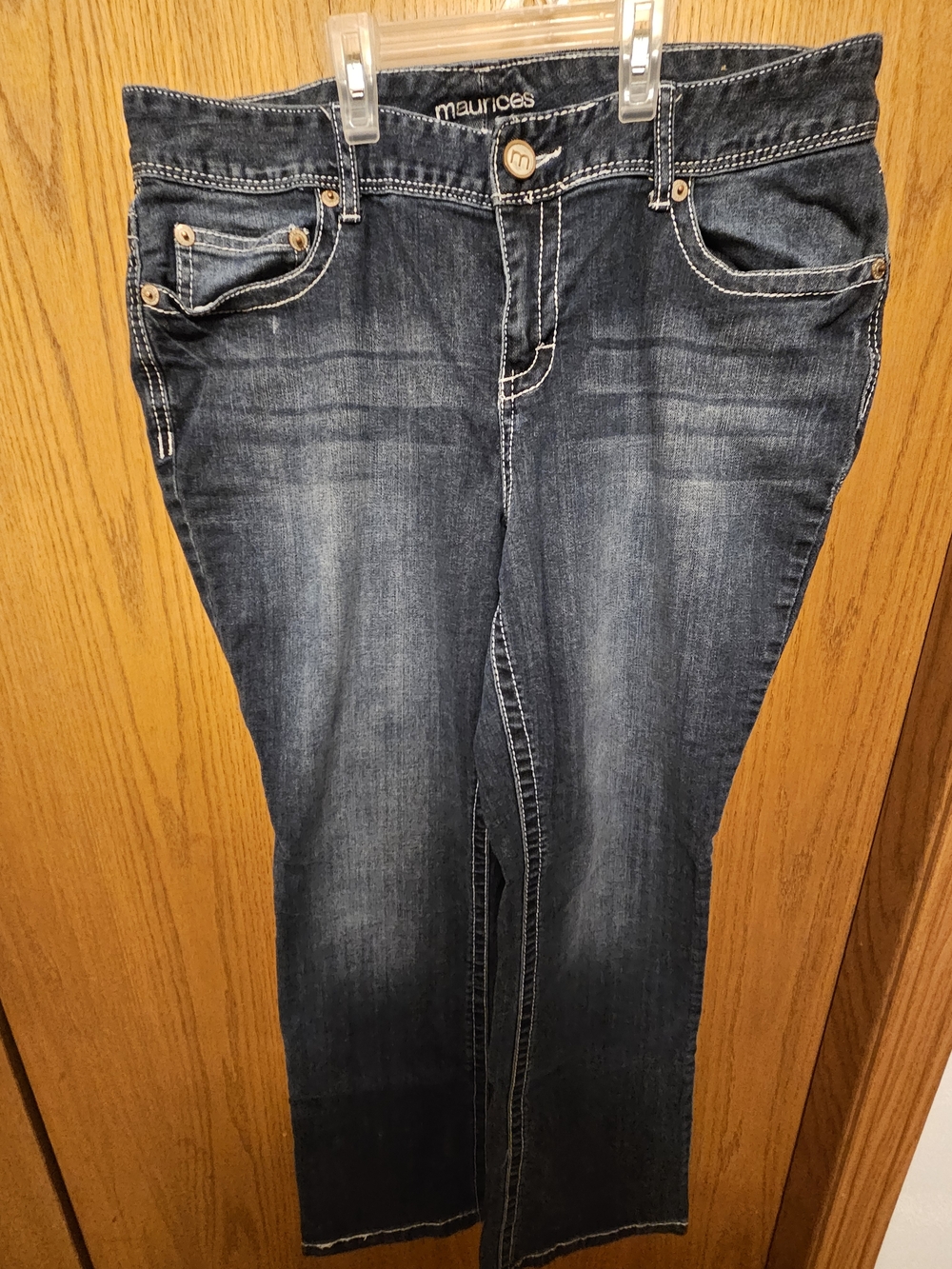 Maurices Dark Blue Boot Cut Jeans